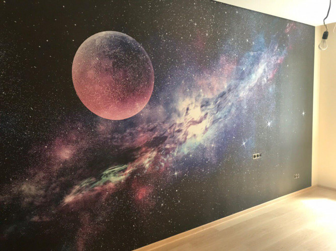 Видеоотчет. Фотообои