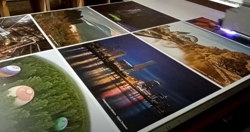 Изготовление картин с помощью УФ-печати